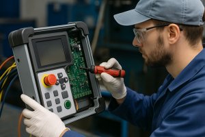 Ремонт промышленных пультов управления: диагностика, восстановление и эксплуатационная надёжность