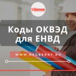 енвд виды деятельности 2021