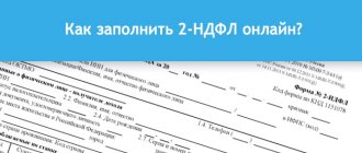 How to fill out 2-NDFL online?
