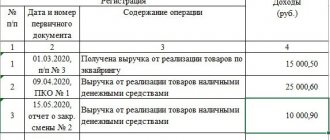 КУД на ПСН раздел 1