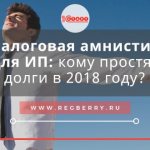 tax amnesty 2018 for individual entrepreneurs