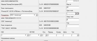Payment order dividends. How to draw up a payment order for KBK NDFL from dividends (sample payment document)