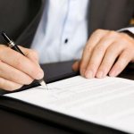 Подписание бумаг