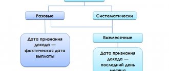 Bonuses in 6-NDFL: types and characteristics