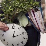 A person cannot apply for financial assistance for a vacation that has not yet taken place and will not happen due to dismissal.