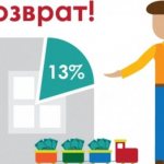 When receiving compensation through an employer, the salary will be increased by 13%. These are the funds that the taxpayer previously paid to the state (money was automatically withheld from salary) 