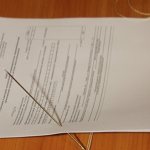 Прошивание документов