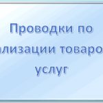 Проводки по реализации товаров и услуг: примеры, какие счета применяются