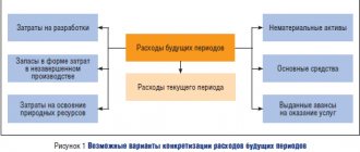 Scheme for accounting for deferred expenses