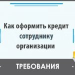 Выдать кредит сотруднику организации