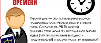Законодательство о трудовом времени