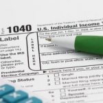 filling out a VAT return